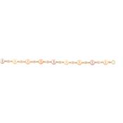 COLLIER OR JAUNE 375/00 PERLE DE CULTURE EAU DOUCE CHINE 3,5/7,5MM
