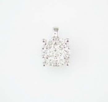 PENDENTIF OR GRIS 750/00 D0.21(13) G0.55