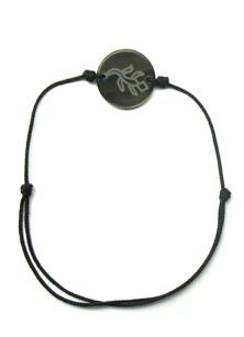 BRAC NACRE LEZARD 14MM+COTON