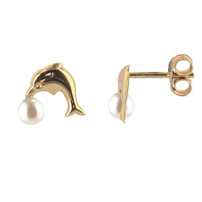 BO OR JAUNE 750/00 PERLE DE CULTURE EAU DOUCE CHINE 3/3,5MM