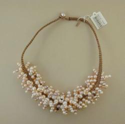 COLLIER EAU DOUCE CHINE BAROQUE MULTICOLORE