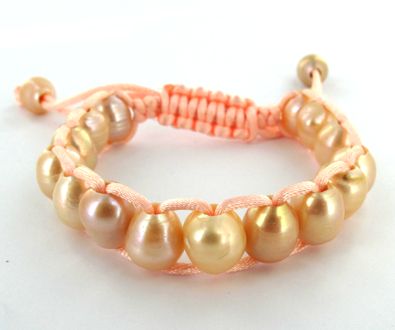 BRACELET EAU DOUCE CHINE 10/12MM CERCLEE NATURELLE