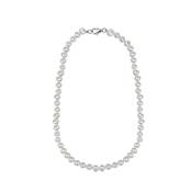 COLLIER ARGENT 925/00 PERLE DE CULTURE EAU DOUCE CHINE 5/5,5MM