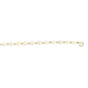 COLLIER OR JAUNE 750/00 PERLE DE CULTURE EAU DOUCE CHINE 4,5/5MM