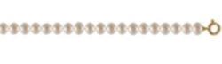 COLLIER OR JAUNE 750/00 0.25g EAU DOUCE CHINE 7/7,5MM RONDE
