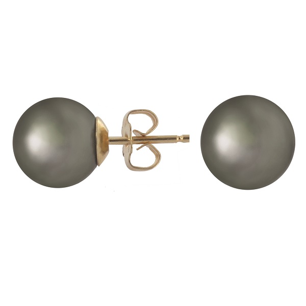 BO OR JAUNE 750/00 MER DU SUD TAHITI 8MM RONDE POUSSETTES 0.55 GR