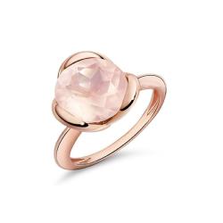 BAGUE OR ROSE 750/00 QUARTZ ROSE 2.88 G3.61