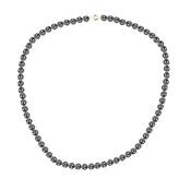 COLLIER OR JAUNE 375/00 EAU DOUCE TEINTÉE BAROQUE 5/5,5MM