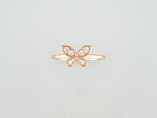 BAGUE OR ROSE 750/00 D0.15(8) G2.47