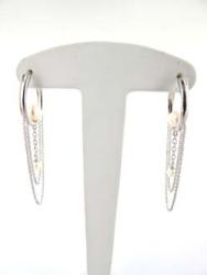 BO ARGENT 925/00 4.20g EAU DOUCE CHINE 3,5/6MM RONDE