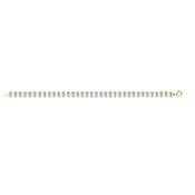 BRACELET OR JAUNE 750/00 PERLE DE CULTURE EAU DOUCE CHINE 5/5,5MM