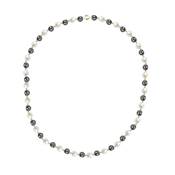 COLLIER OR JAUNE 375/00 EAU DOUCE 4,5/5MM