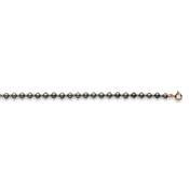COLLIER OR JAUNE 375/00 PERLE DE CULTURE EAU DOUCE CHINE 3,5/4MM