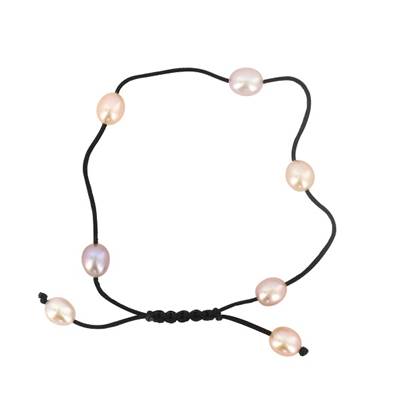 LOT DE 5 BRACELETS EAU DOUCE 7/7,5MM