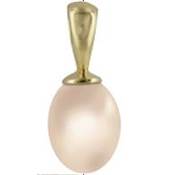 PENDENTIF OR JAUNE 750/00 PERLE DE CULTURE EAU DOUCE CHINE