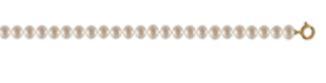 COLLIER OR JAUNE 750/00  EAU DOUCE CHINE 5,5/6MM RONDE
