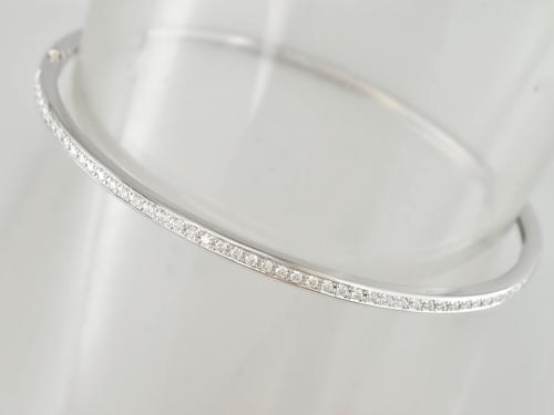 BRACELET OR GRIS 750/00  0.43 CM D0.43(45) G8.07