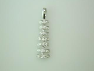 PENDENTIF ARGENT 925/00 ZIRCON