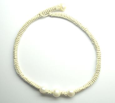 COLLIER EAU DOUCE CHINE 10,5/12MM CERCLEE BLANCHE