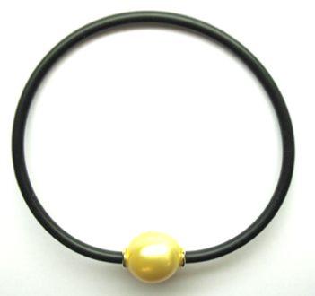 BRACELET OR JAUNE 750/00 1.00g MERS DU SUD AUSTRALIE 12/13MM