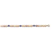 COLLIER OR JAUNE 375/00 PERLE DE CULTURE EAU DOUCE CHINE 4,5/5MM