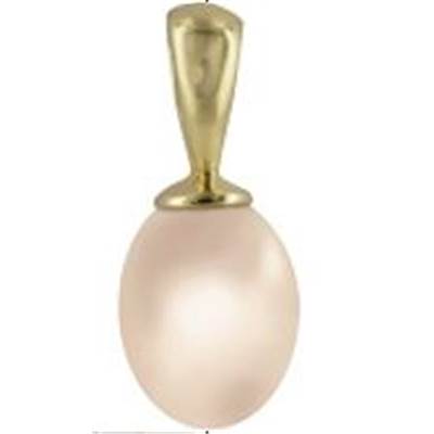 PENDENTIF OR JAUNE 750/00 PERLE DE CULTURE EAU DOUCE CHINE