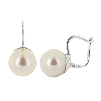 BO OR GRIS 750/00 PERLE DE CULTURE EAU DOUCE CHINE 8/8,5MM