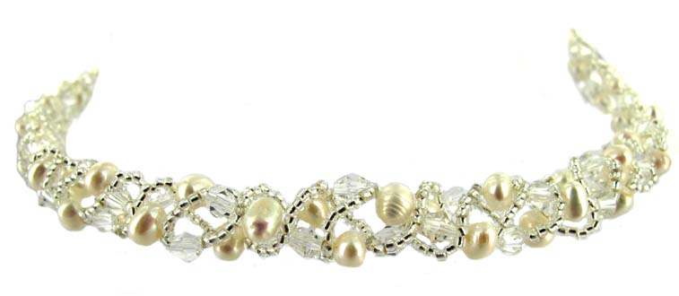 COLLIER ARGENT 925/00 0.54g EAU DOUCE CHINE 5MM BAROQUE BLANCHE