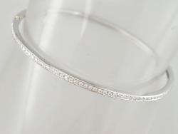 BRACELET OR GRIS 750/00  0.43 CM D0.43(45) G8.07
