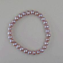 BRACELET 20.00g EAU DOUCE CHINE 6/7MM BAROQUE NATURELLE