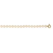 COLLIER OR JAUNE 375/00 AKOYA 7/7,5MM RONDE BLANCHE 7/7,5MM