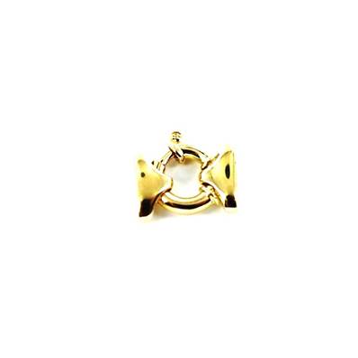 FERMOIR OR JAUNE 750/00 MONTURE 