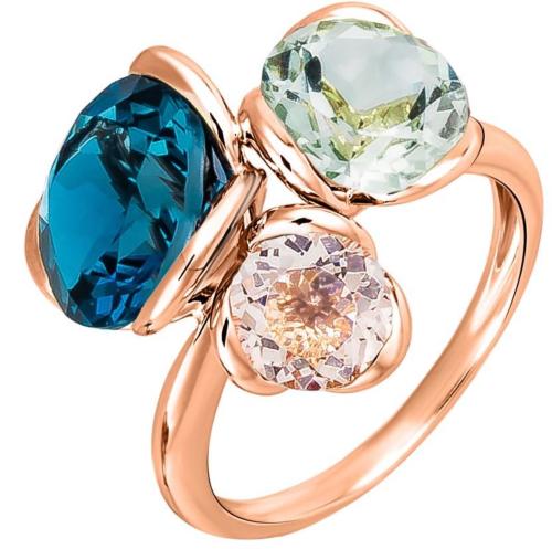 BAGUE OR ROSE 750/00 BLT4.05 GAM1.71 MG0.77 G5.03