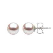 BO OR GRIS 750/00 PERLE DE CULTURE AKOYA JAPON 6,5/7MM