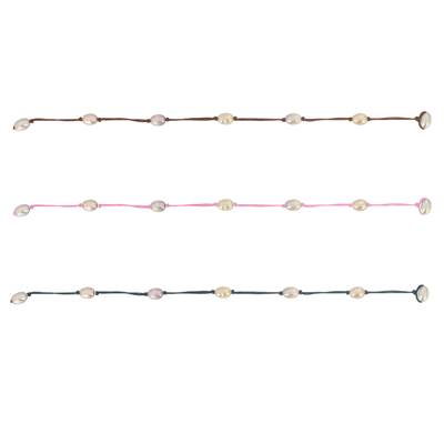 LOT DE 3 COLLIERS EAU DOUCE  9/10MM