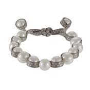 BRACELET   PERLE DE CULTURE EAU DOUCE CHINE 10,5/11MM