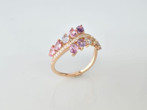 BAGUE OR ROSE 750/00 MIXNS2.05(10) D0.13(27) G2.85