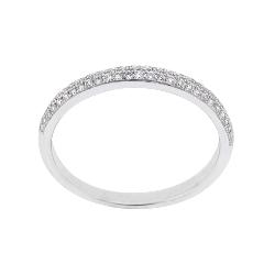 BAGUE OR GRIS 750/00 D0.21(54) G1.53