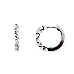 BO OR GRIS 750/00 DIAMANT ROND BLANC D0.57(14) G2.65
