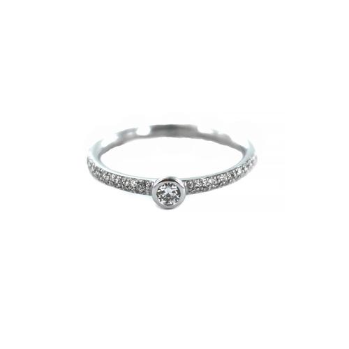 BAGUE OR GRIS 750/00 D0.09 D0.12(32) G1.80