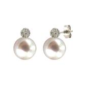 BO OR GRIS 750/00 PERLE DE CULTURE EAU DOUCE CHINE 7,5/8MM