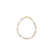 BRACELET OR JAUNE 750/00 PERLE DE CULTURE EAU DOUCE CHINE 4,5/5MM