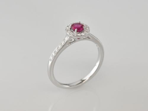 BAGUE OR GRIS 750/00 S0.67(4) D0.16(22) G6.00 T54
