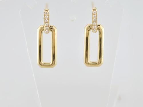 BO OR JAUNE 750/00 DIAMANT D0.08(12) G4.42 