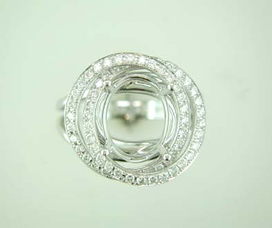 BAGUE ARGENT 925/00  T54 4.70g CIT3.84 Z0.93(64) SV4.70