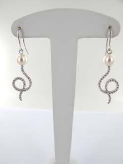 BO ARGENT 925/00 1.75g EAU DOUCE CHINE 6/6,5MM SEMI-RONDE BLANCHE OXYDE BLANC